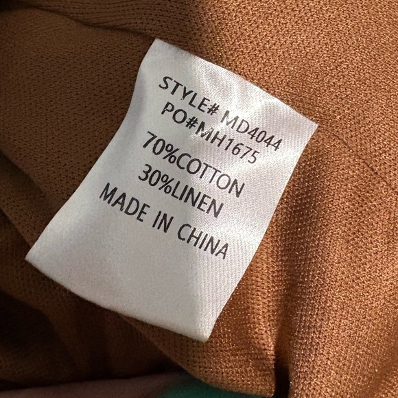 Brown Sleeveless‎ Scoop Neck Mini Dress - Picture 4 of 4